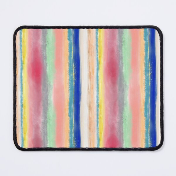 Item preview, Irregular vertical lines in vivid color watercolor designed and sold by AbbyLedGar.