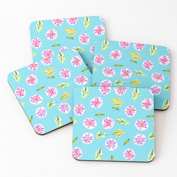Item preview, Floral pastel watercolor pattern designed and sold by Mirarima.