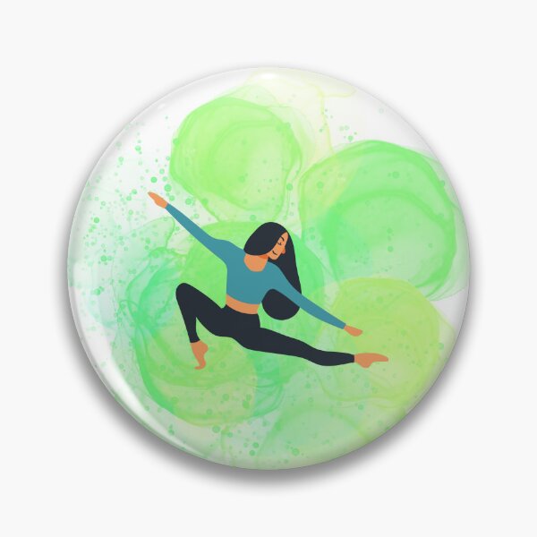 Item preview, Yoga Warrior Pose - Virabhadrasana - Yoga Pose designed and sold by MindedInc.