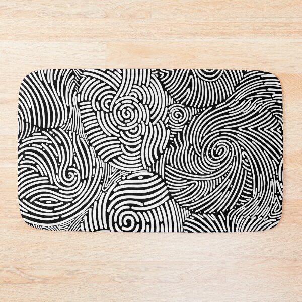 Item preview, black and white pattern art designed and sold by ImeshArtworks.