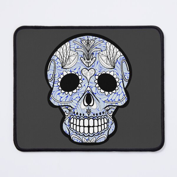 Item preview, Mexican day of the dead twisted beehive skull designed and sold by Elizabeth-Banks.