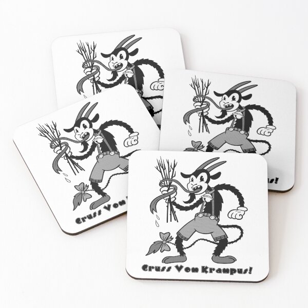 Item preview, Funny Gift Christmas Krampus Holiday Retro Wave designed and sold by Allegrascaffidi.