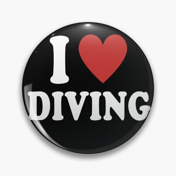 Item preview, I heart Diving  designed and sold by diip.