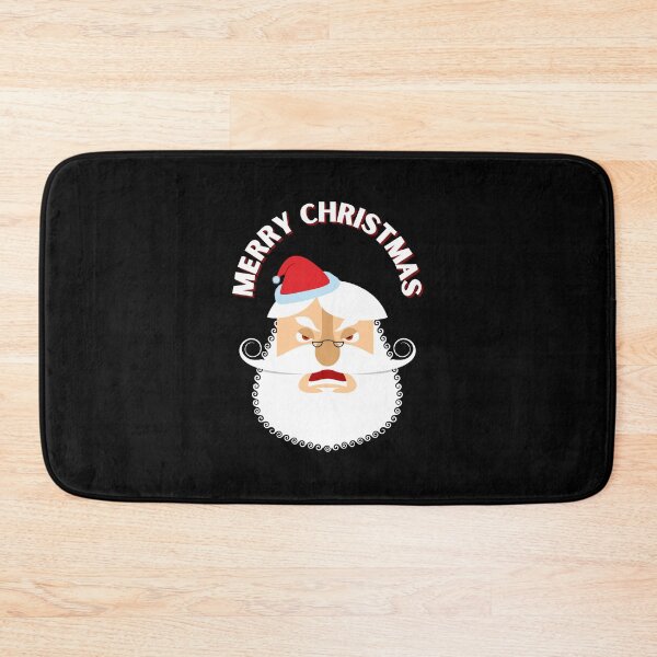Item preview, Merry Christmas Design with Angry Santa designed and sold by Kubala.