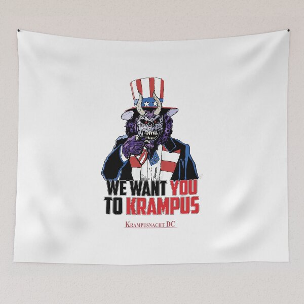 Item preview, Funny Man Merry Krampus Christmas Love You Fans designed and sold by Allegrascaffidi.