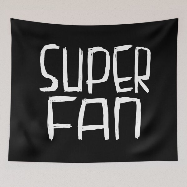 Item preview, Superfan, Super Fan designed and sold by badlydrawnbabe.