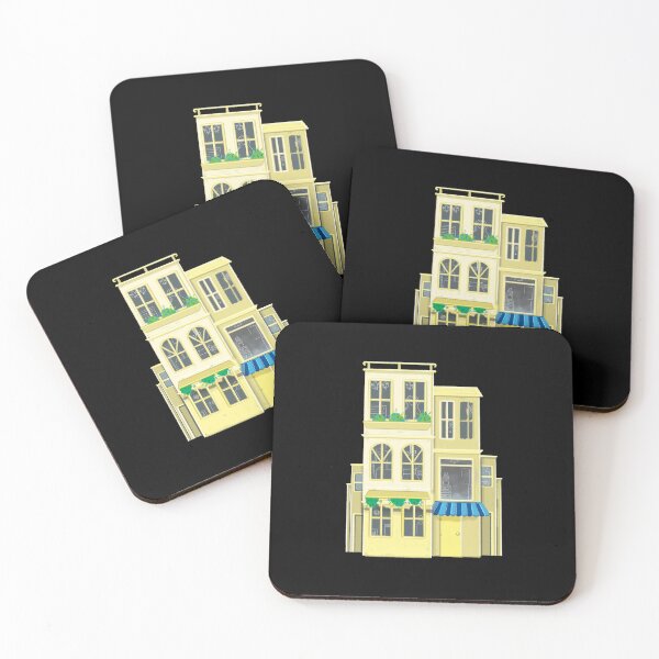 Item preview, Tall yellow buildings designed and sold by jazzydevil.
