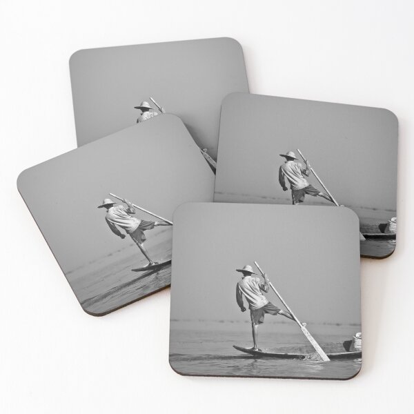 Item preview, Fisherman in Inle Lake, Myanmar designed and sold by Lie Yim.