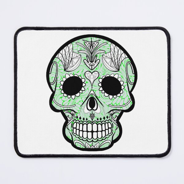 Item preview, Mexican day of the dead twisted beehive skull  designed and sold by Elizabeth-Banks.