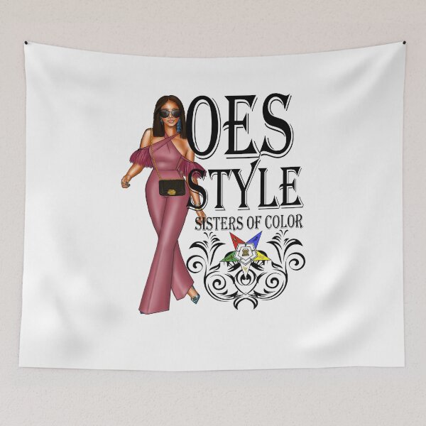 Item preview,  OES Style Order Of The Eastern Star Logo Sisterhood  designed and sold by TopTeeShop.