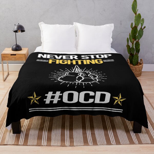 Item preview, Never Stop Fighting With OCD designed and sold by StoreHornedFace.