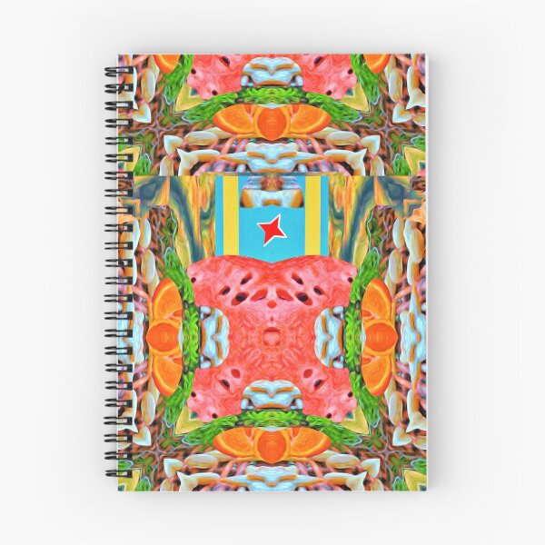 Item preview, WONDERFUL PAINTING GUAVA PINEAPPLE ORANGE & GINGERBREAD COOKIES  FOR CHRISTMAS - ABSTRACT TROPICAL FRUIT COCKTAIL FROM ARUBA - ARUBA FLAG - ARUBA, ONE HAPPY ISLAND! designed and sold by Ralek.