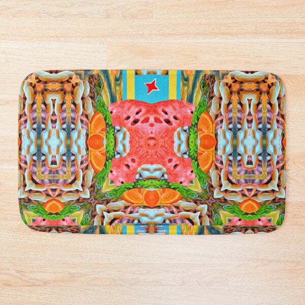 Item preview, WONDERFUL PAINTING GUAVA PINEAPPLE ORANGE & GINGERBREAD COOKIES  FOR CHRISTMAS - ABSTRACT TROPICAL FRUIT COCKTAIL FROM ARUBA - ARUBA FLAG - ARUBA, ONE HAPPY ISLAND! designed and sold by Ralek.