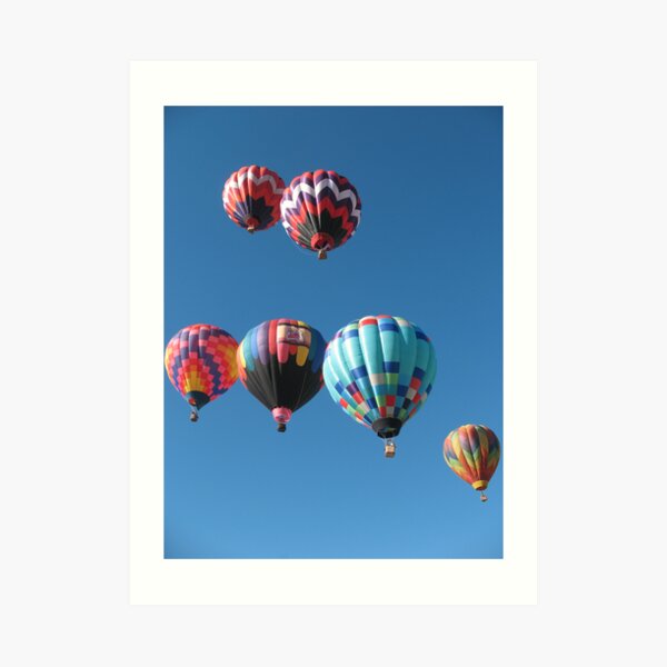 Balloon Awe Art Print