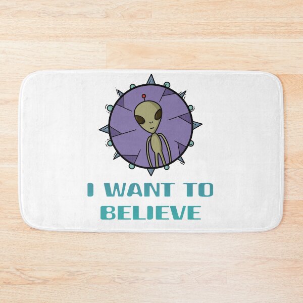 Item preview, I want To Believe Perfect Xmas Gift Fan designed and sold by EdmanSileiko.