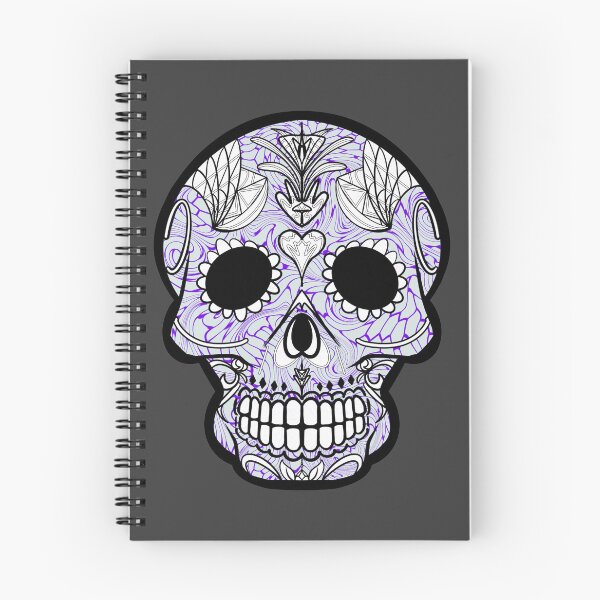 Item preview, Mexican day of the dead twisted beehive skull  designed and sold by Elizabeth-Banks.