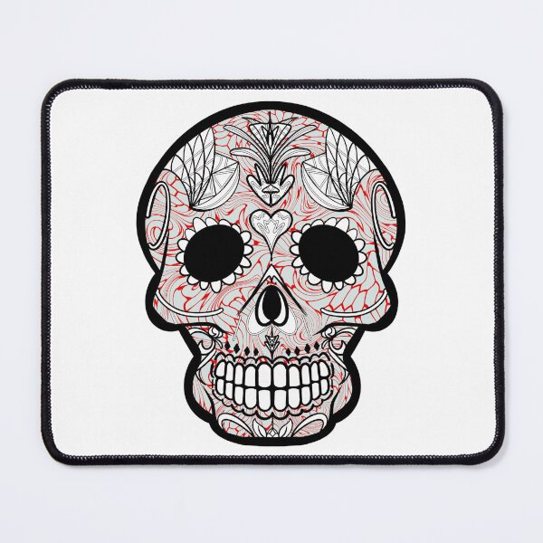 Item preview, Mexican day of the dead twisted beehive skull designed and sold by Elizabeth-Banks.