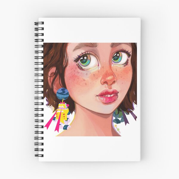 Item preview, Anime style fun robot irregular choice earrings designed and sold by FinaSusu.