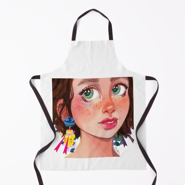 Item preview, Anime style fun robot irregular choice earrings designed and sold by FinaSusu.
