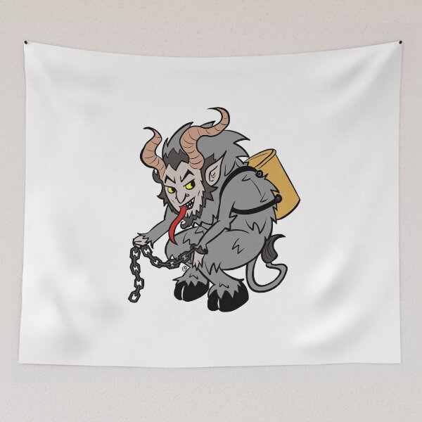 Item preview, More Then Awesome Christmas Krampus Holiday Gifts Movie Fan designed and sold by Allegrascaffidi.