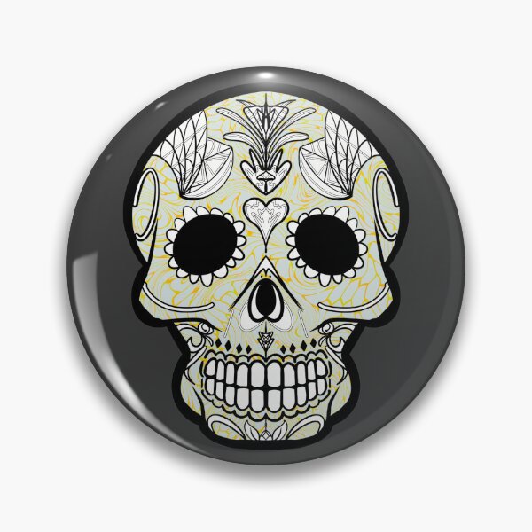 Item preview, Mexican day of the dead twisted beehive skull  designed and sold by Elizabeth-Banks.