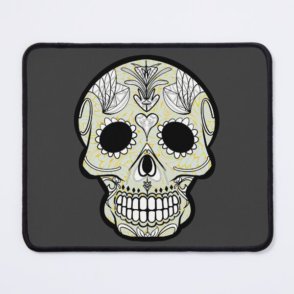 Item preview, Mexican day of the dead twisted beehive skull  designed and sold by Elizabeth-Banks.
