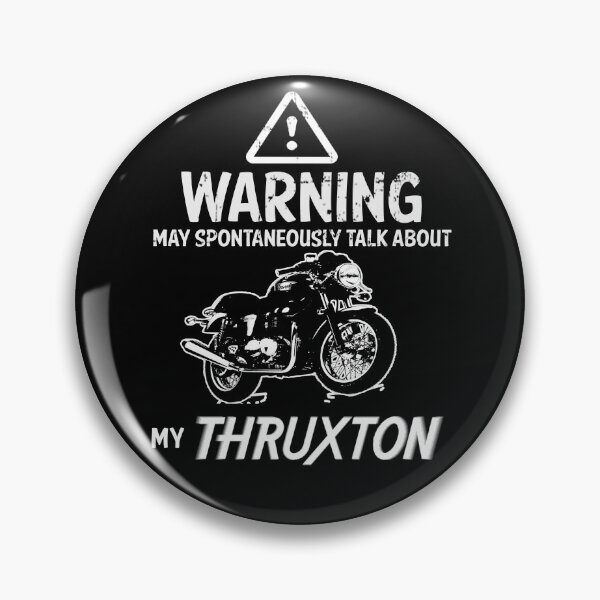 Item preview, May Spontaneously Talk About My Thruxton designed and sold by ianearthcore.