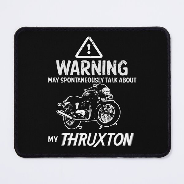 Item preview, May Spontaneously Talk About My Thruxton designed and sold by ianearthcore.