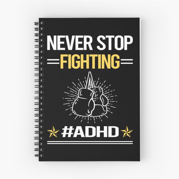 Item preview, Never Stop Fighting With ADHD designed and sold by StoreHornedFace.