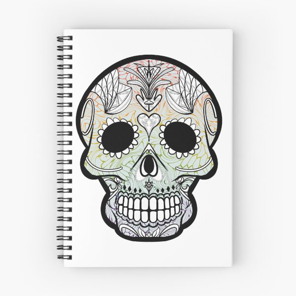 Item preview, Mexican day of the dead twisted beehive skull  designed and sold by Elizabeth-Banks.