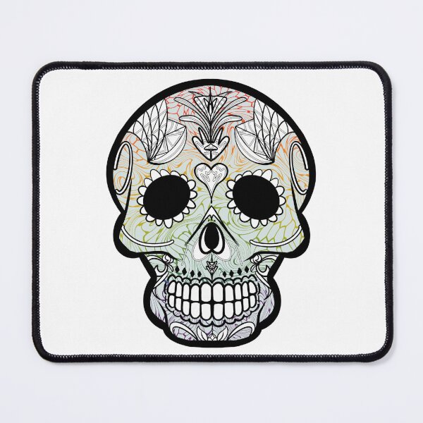 Item preview, Mexican day of the dead twisted beehive skull designed and sold by Elizabeth-Banks.