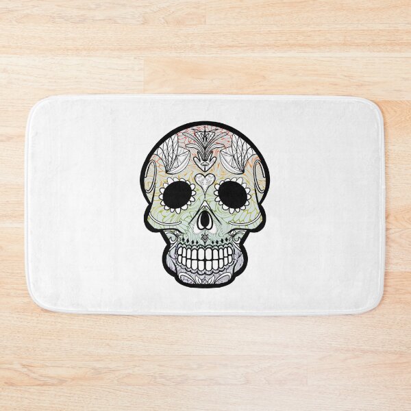 Item preview, Mexican day of the dead twisted beehive skull  designed and sold by Elizabeth-Banks.
