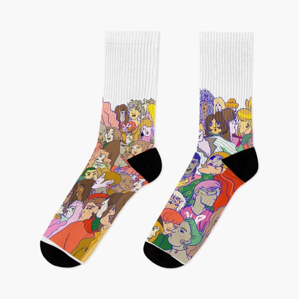 Item preview, Colourful people designed and sold by paulinemarx.