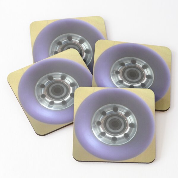 Item preview, Purple Roller Skate Wheels 2 designed and sold by Gasserdesigns.