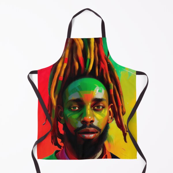 Aperçu de l'œuvre T-SHIRTS vibration reggae rasta créée et vendue par Mao-Bwolf.