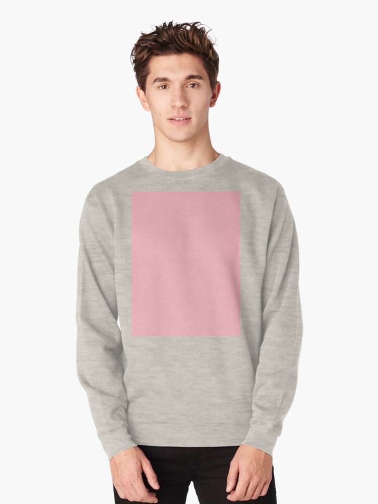 light pink sweatshirt