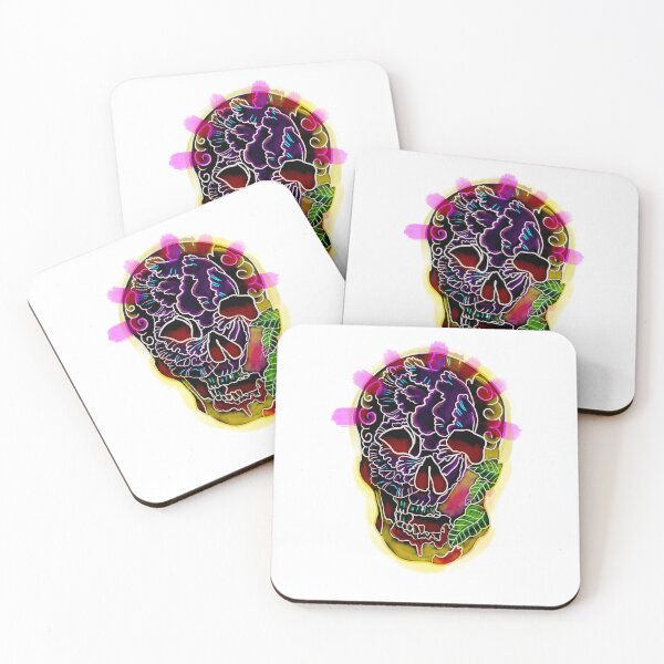 Item preview, Skull flowers and the day of the dead designed and sold by X1810x.