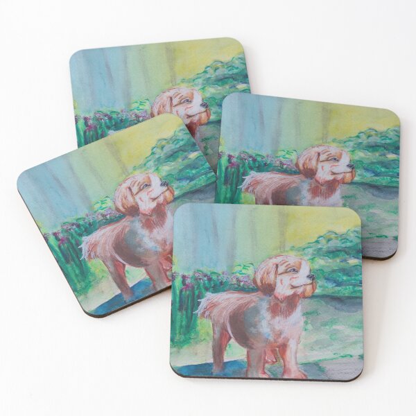 Item preview, Good Morning Puppy designed and sold by Stephanie Miller of Victorious Artworks.