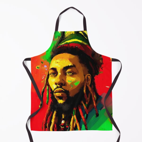 Aperçu de l'œuvre T-SHIRTS vibration reggae rasta créée et vendue par Mao-Bwolf.
