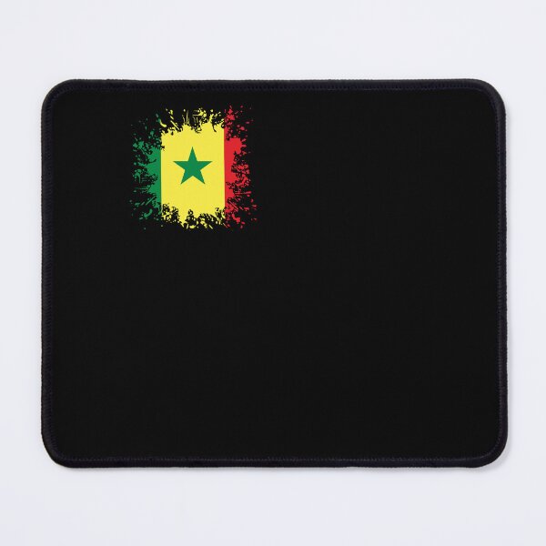 Item preview, Senegal Flag Paint Splatter designed and sold by 1681830934131.