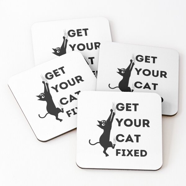 Item preview, Get Your Cat Fixed designed and sold by OneDayCollected.