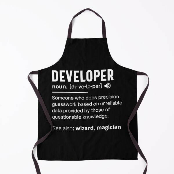 Item preview, Developer Dictionary Definition Funny developers design ideal for programmers and coders designed and sold by Pillowaza.