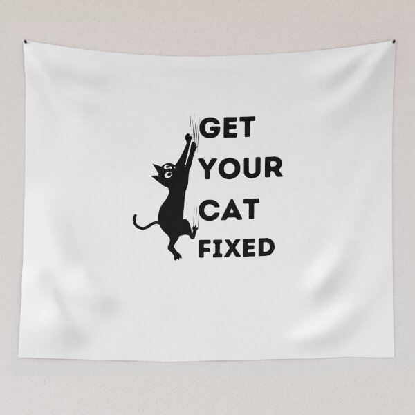 Item preview, Get Your Cat Fixed designed and sold by OneDayCollected.