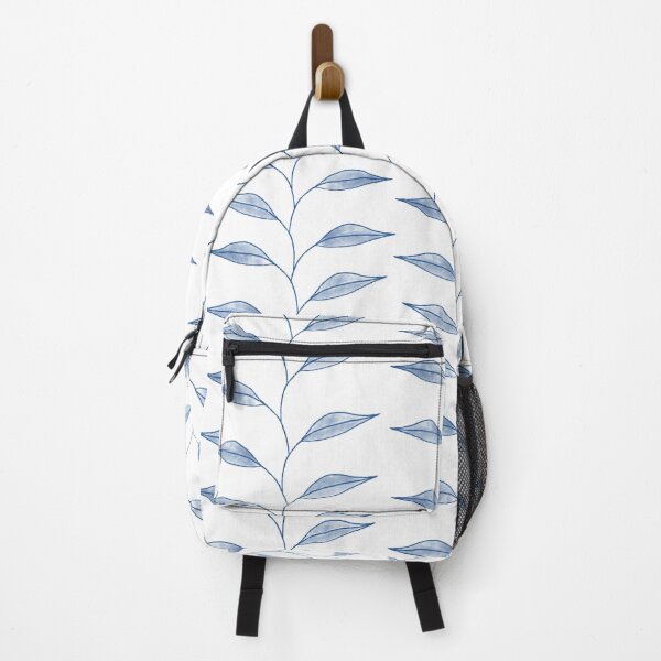 Item preview, infinite leaves in blue designed and sold by AbbyLedGar.