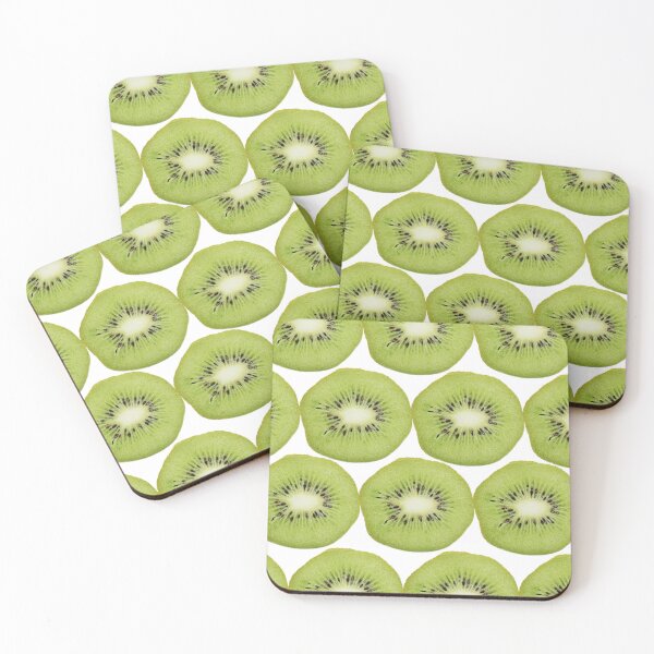 Item preview, Pattern of kiwi Fruits on White Background designed and sold by STUDIO 888.