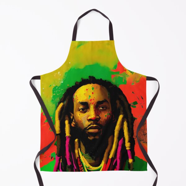 Aperçu de l'œuvre T-SHIRTS vibration reggae rasta créée et vendue par Mao-Bwolf.