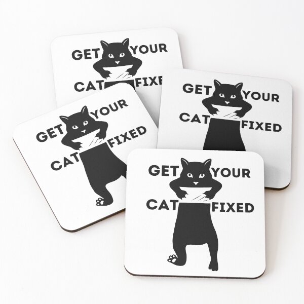 Item preview, Get Your Cat Fixed designed and sold by OneDayCollected.
