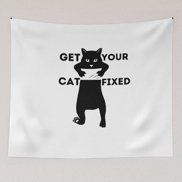 Item preview, Get Your Cat Fixed designed and sold by OneDayCollected.
