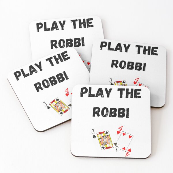 Item preview, Play The Robbi Poker Hand designed and sold by CheckRaiseWares.