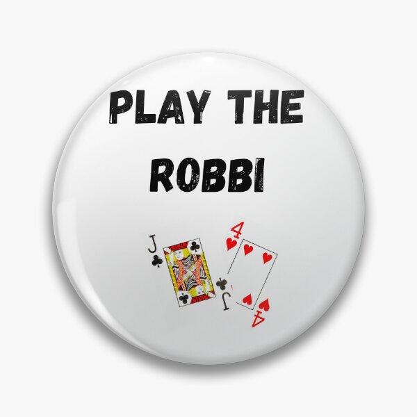 Item preview, Play The Robbi Poker Hand designed and sold by CheckRaiseWares.